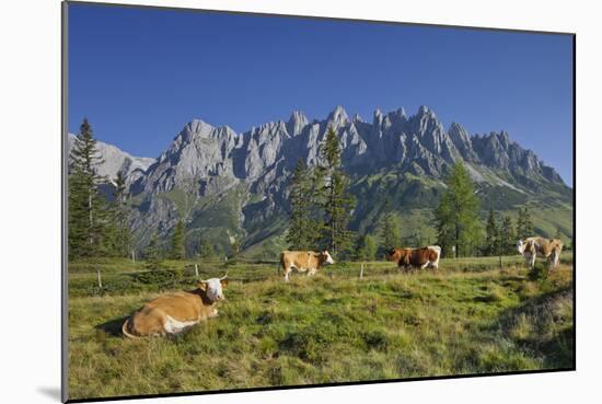 Austria, Salzburg, Mandlwand, Hochkšnig (Mountain)-Rainer Mirau-Mounted Photographic Print