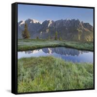 Austria, Salzburg, Mandlwand, Hochkšnig-Rainer Mirau-Framed Stretched Canvas