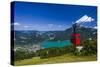 Austria, Salzburger Land (Ferderal State of Austria), Lake Wolfgangsee-Udo Siebig-Stretched Canvas