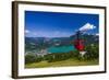 Austria, Salzburger Land (Ferderal State of Austria), Lake Wolfgangsee-Udo Siebig-Framed Photographic Print