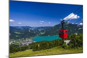 Austria, Salzburger Land (Ferderal State of Austria), Lake Wolfgangsee-Udo Siebig-Mounted Photographic Print