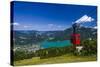 Austria, Salzburger Land (Ferderal State of Austria), Lake Wolfgangsee-Udo Siebig-Stretched Canvas