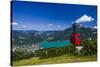 Austria, Salzburger Land (Ferderal State of Austria), Lake Wolfgangsee-Udo Siebig-Stretched Canvas