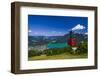 Austria, Salzburger Land (Ferderal State of Austria), Lake Wolfgangsee-Udo Siebig-Framed Photographic Print