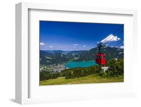 Austria, Salzburger Land (Ferderal State of Austria), Lake Wolfgangsee-Udo Siebig-Framed Photographic Print