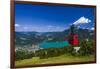 Austria, Salzburger Land (Ferderal State of Austria), Lake Wolfgangsee-Udo Siebig-Framed Photographic Print