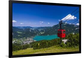 Austria, Salzburger Land (Ferderal State of Austria), Lake Wolfgangsee-Udo Siebig-Framed Photographic Print