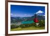 Austria, Salzburger Land (Ferderal State of Austria), Lake Wolfgangsee-Udo Siebig-Framed Photographic Print