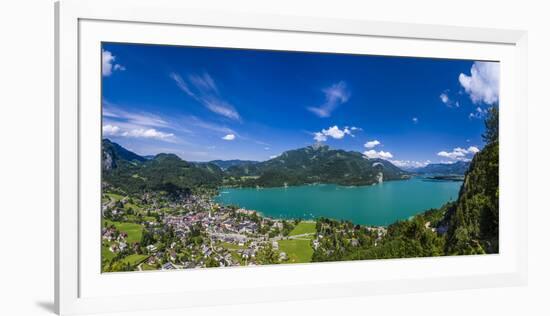 Austria, Salzburger Land (Ferderal State of Austria), Lake Wolfgangsee-Udo Siebig-Framed Photographic Print