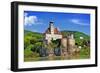 Austria Scenery, Old Abbey Castle on Danube-Maugli-l-Framed Photographic Print