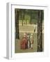 Austria, Stroll in Schonbrunn Gardens Near Vienna-Lorenzo Delleani-Framed Giclee Print