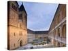 Austria, Styria, Seckau, Benedictines Stift (Abbey), Inner Courtyard-Rainer Mirau-Stretched Canvas