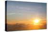 Austria, Sundown in the Rofan-Ludwig Mallaun-Stretched Canvas