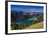 Austria, Tyrol, Achensee Region, Rofan (Mountains), Maurach Am Achensee-Udo Siebig-Framed Photographic Print