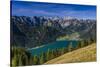Austria, Tyrol, Achensee Region, Rofan (Mountains), Maurach Am Achensee-Udo Siebig-Stretched Canvas