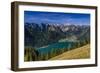 Austria, Tyrol, Achensee Region, Rofan (Mountains), Maurach Am Achensee-Udo Siebig-Framed Photographic Print