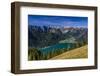 Austria, Tyrol, Achensee Region, Rofan (Mountains), Maurach Am Achensee-Udo Siebig-Framed Photographic Print