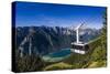 Austria, Tyrol, Achensee Region, Rofan (Mountains), Maurach Am Achensee-Udo Siebig-Stretched Canvas