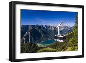 Austria, Tyrol, Achensee Region, Rofan (Mountains), Maurach Am Achensee-Udo Siebig-Framed Photographic Print