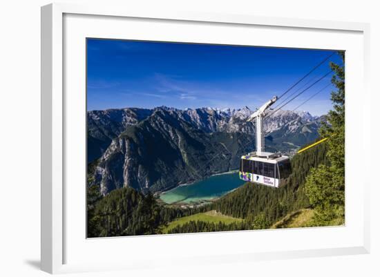 Austria, Tyrol, Achensee Region, Rofan (Mountains), Maurach Am Achensee-Udo Siebig-Framed Photographic Print