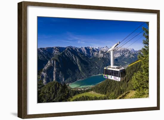 Austria, Tyrol, Achensee Region, Rofan (Mountains), Maurach Am Achensee-Udo Siebig-Framed Photographic Print