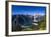 Austria, Tyrol, Achensee Region, Rofan (Mountains), Maurach Am Achensee-Udo Siebig-Framed Photographic Print