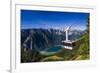 Austria, Tyrol, Achensee Region, Rofan (Mountains), Maurach Am Achensee-Udo Siebig-Framed Photographic Print