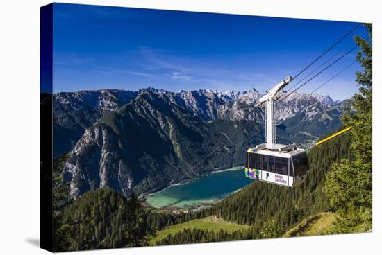 Austria, Tyrol, Achensee Region, Rofan (Mountains), Maurach Am Achensee-Udo Siebig-Stretched Canvas