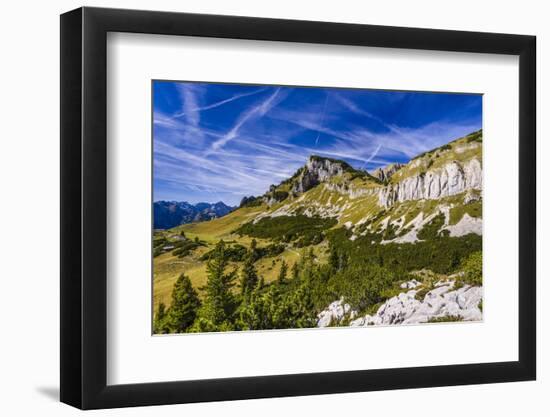 Austria, Tyrol, Achensee Region, Rofan (Mountains), Maurach Am Achensee-Udo Siebig-Framed Photographic Print