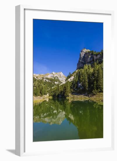 Austria, Tyrol, Achensee Region, Rofan (Mountains), Maurach Am Achensee-Udo Siebig-Framed Photographic Print