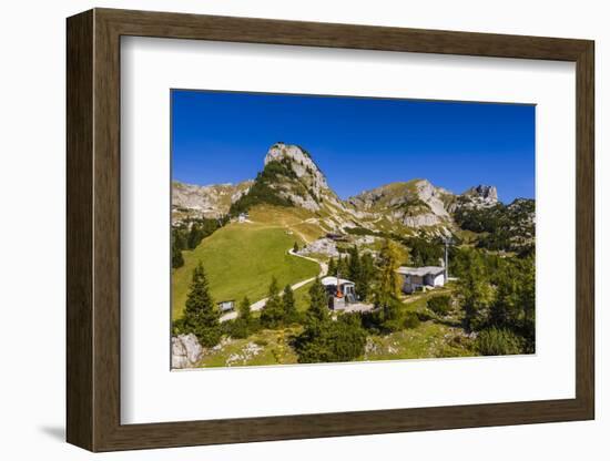 Austria, Tyrol, Achensee Region, Rofan (Mountains), Maurach Am Achensee-Udo Siebig-Framed Photographic Print