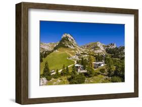 Austria, Tyrol, Achensee Region, Rofan (Mountains), Maurach Am Achensee-Udo Siebig-Framed Photographic Print