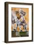 Austria, Tyrol, Cows, Carving-Rainer Mirau-Framed Photographic Print