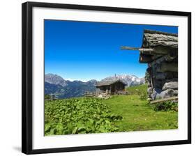 Austria, Tyrol, East Tyrol, Alp, Alpine Huts-Gerhard Wild-Framed Photographic Print