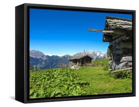 Austria, Tyrol, East Tyrol, Alp, Alpine Huts-Gerhard Wild-Framed Stretched Canvas