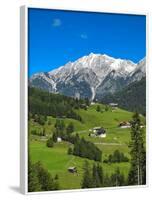 Austria, Tyrol, East Tyrol, Farmhouses-Gerhard Wild-Framed Photographic Print