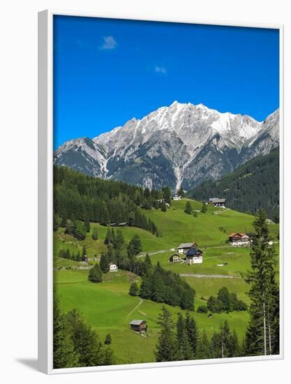 Austria, Tyrol, East Tyrol, Farmhouses-Gerhard Wild-Framed Photographic Print