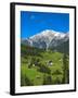 Austria, Tyrol, East Tyrol, Farmhouses-Gerhard Wild-Framed Photographic Print