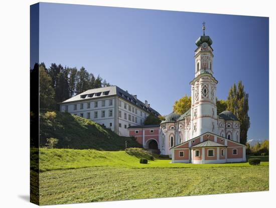 Austria, Tyrol, Inntal, Cloister Saint Karl, Karl's Church-Rainer Mirau-Stretched Canvas