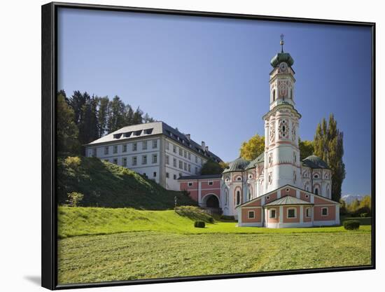 Austria, Tyrol, Inntal, Cloister Saint Karl, Karl's Church-Rainer Mirau-Framed Photographic Print