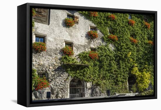 Austria, Tyrol, Inntal, Rattenberg (Town), Nailsmith Houses, Craftsmanship Museum-Udo Siebig-Framed Stretched Canvas