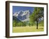 Austria, Tyrol, Karwendel (Mountain Range), Gro§er Ahornboden (Area), Spritzkarspitze (Peak-Rainer Mirau-Framed Photographic Print