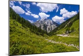 Austria, Tyrol, Karwendel Mountains, Alpenpark Karwendel, Alpine Village 'Eng'-Udo Siebig-Mounted Photographic Print