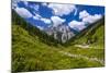 Austria, Tyrol, Karwendel Mountains, Alpenpark Karwendel, Alpine Village 'Eng'-Udo Siebig-Mounted Photographic Print