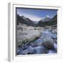 Austria, Tyrol, LŸsenstal, LŸsens, LŸsenser Fernerkogel, Melbach-Rainer Mirau-Framed Photographic Print