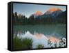 Austria, Tyrol, Mieminger Mountains, Weissensee (Lake), Reflexion-Rainer Mirau-Framed Stretched Canvas