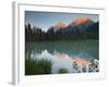 Austria, Tyrol, Mieminger Mountains, Weissensee (Lake), Reflexion-Rainer Mirau-Framed Photographic Print