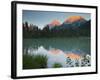 Austria, Tyrol, Mieminger Mountains, Weissensee (Lake), Reflexion-Rainer Mirau-Framed Photographic Print