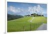 Austria, Tyrol, Reith bei Kitzbuehel, farms close Reith.-Roland T. Frank-Framed Photographic Print
