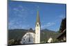 Austria, Tyrol, Reith bei Kitzbuehel, the Heilige Ägidius und Silvester Kirche-Roland T. Frank-Mounted Photographic Print